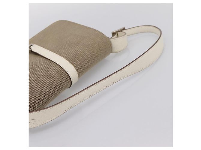 Borsa a tracolla GUCCI Jackie Canvas Beige Silver 001 3824 Auth ep15824A Argento - vista 7
