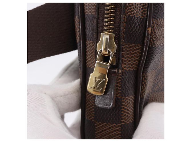 LOUIS VUITTON Damier Ebene Bum Bag Brooklyn Waist Bag N41101 LV Auth ka5788A - vista 10