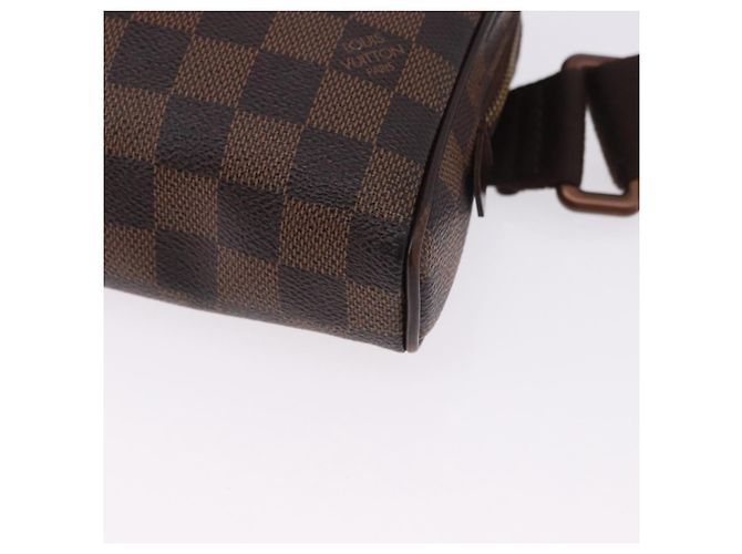 LOUIS VUITTON Damier Ebene Bum Bag Brooklyn Waist Bag N41101 LV Auth ka5788A - vista 15
