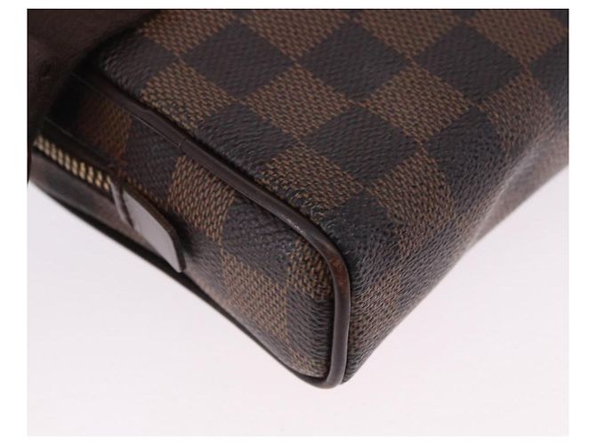 LOUIS VUITTON Damier Ebene Bum Bag Brooklyn Waist Bag N41101 LV Auth ka5788A - vista 16