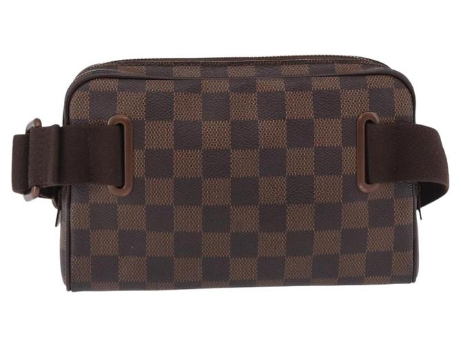LOUIS VUITTON Damier Ebene Bum Bag Brooklyn Waist Bag N41101 LV Auth ka5788A - vista 2