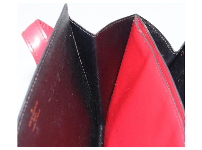 Borsa a mano LOUIS VUITTON Epi Bicolor Varenne Nero Rosso M52387 LV Auth ka5706 - vista 20