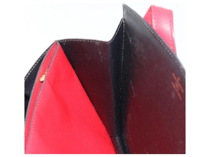 Borsa a mano LOUIS VUITTON Epi Bicolor Varenne Nero Rosso M52387 LV Auth ka5706 - vista 21