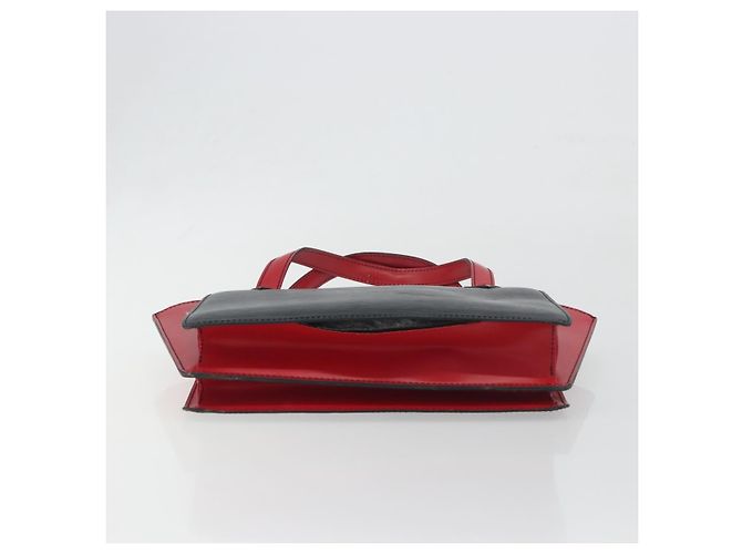 Borsa a mano LOUIS VUITTON Epi Bicolor Varenne Nero Rosso M52387 LV Auth ka5706 - vista 5