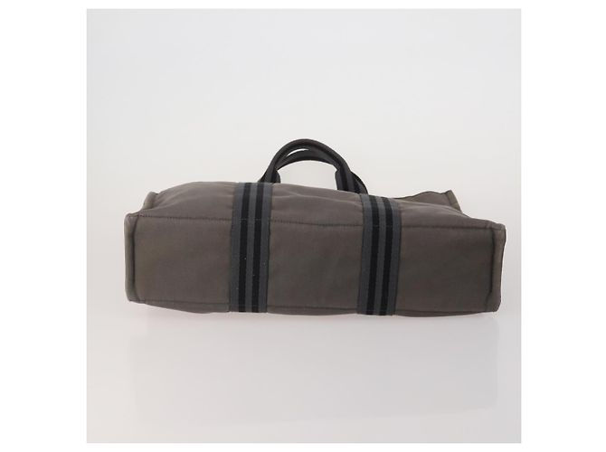 Hermès Borsa HERMES Fourre Tout in cotone, set da 4, Navy Red gray Auth BA15070 Marrone Rosso Blu navy - vista 6