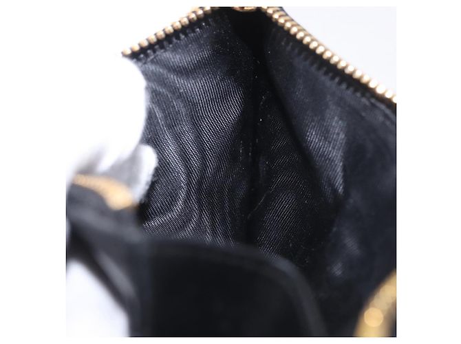 Dolce & Gabbana Portacarte DOLCE&GABBANA Devotion Medium in pelle nera e oro Auth BA14822V Nero - vista 19