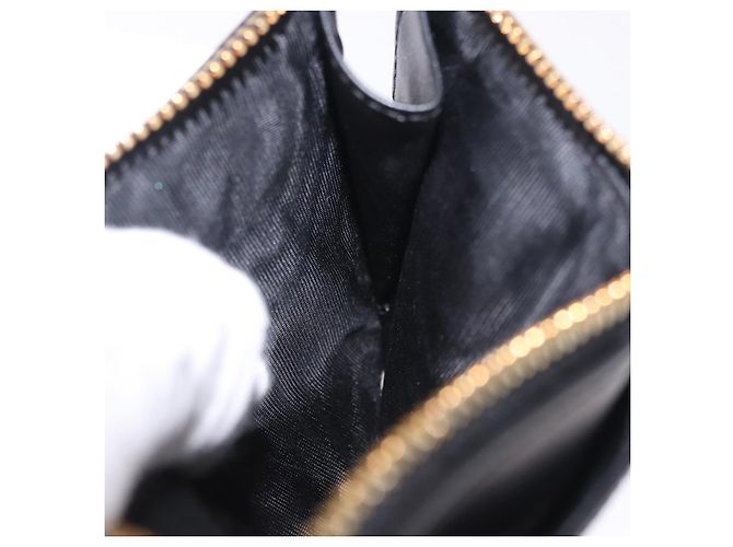 Dolce & Gabbana Portacarte DOLCE&GABBANA Devotion Medium in pelle nera e oro Auth BA14822V Nero - vista 20