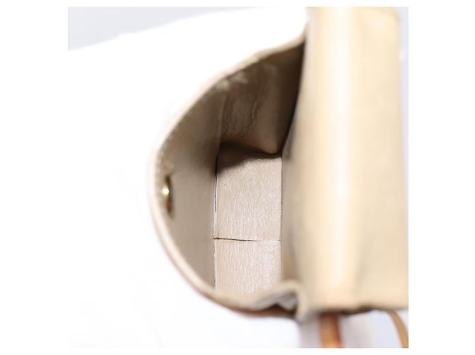 LOUIS VUITTON Monogram Vernis Green Pitillera Beige M91048 LV Auth BA15255 - vista 11