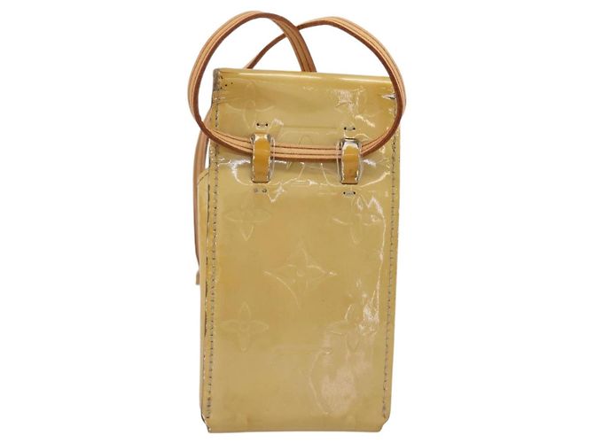 LOUIS VUITTON Monogram Vernis Green Pitillera Beige M91048 LV Auth BA15255 - vista 2
