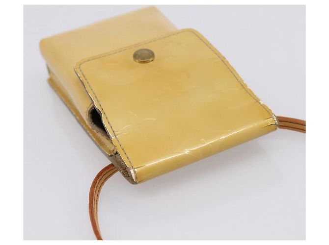 LOUIS VUITTON Monogram Vernis Green Pitillera Beige M91048 LV Auth BA15255 - vista 6