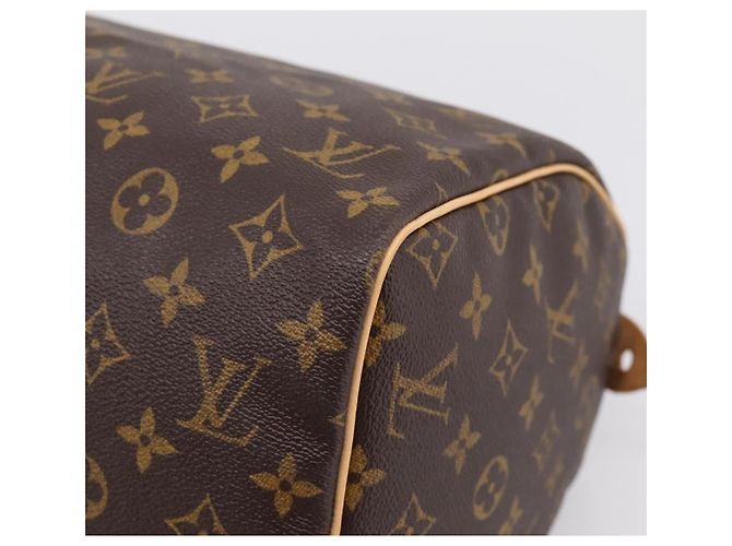 Borsa a mano LOUIS VUITTON Monogram Speedy 30 M41526 LV Auth am12367V Monogramma - vista 14