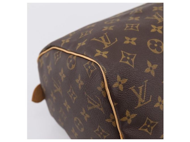Borsa a mano LOUIS VUITTON Monogram Speedy 30 M41526 LV Auth am12367V Monogramma - vista 15