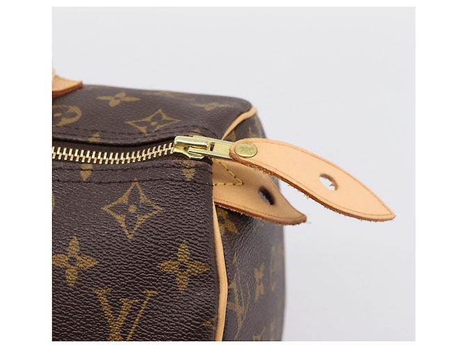 Borsa a mano LOUIS VUITTON Monogram Speedy 30 M41526 LV Auth am12367V Monogramma - vista 18