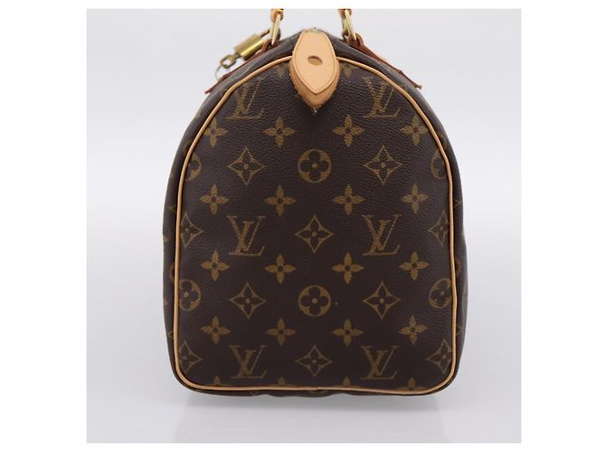 Borsa a mano LOUIS VUITTON Monogram Speedy 30 M41526 LV Auth am12367V Monogramma - vista 4