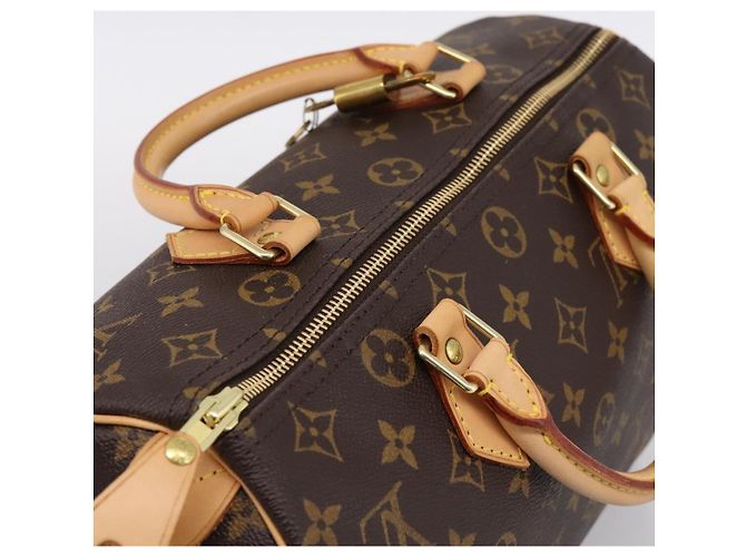 Borsa a mano LOUIS VUITTON Monogram Speedy 30 M41526 LV Auth am12367V Monogramma - vista 6