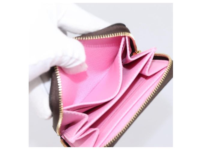 LOUIS VUITTON Damier Ebene Zippy Coin Purse N40721 LV Auth 198788M - vista 10
