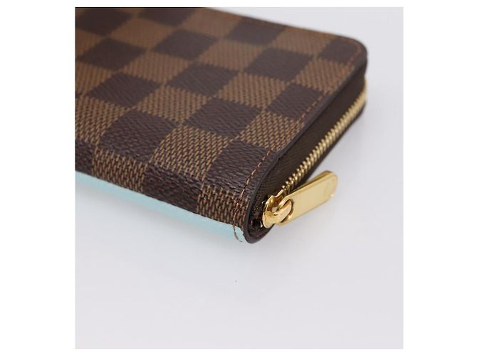 LOUIS VUITTON Damier Ebene Zippy Coin Purse N40721 LV Auth 198788M - vista 15