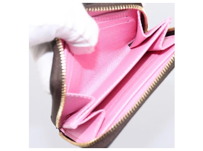 LOUIS VUITTON Damier Ebene Zippy Coin Purse N40721 LV Auth 198788M - vista 17
