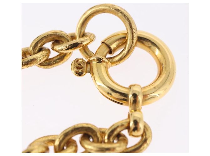 Collana CHANEL COCO Metallo Tono Oro CC Auth 198801V - vista 10