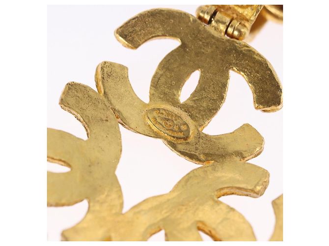 Collana CHANEL COCO Metallo Tono Oro CC Auth 198801V - vista 11