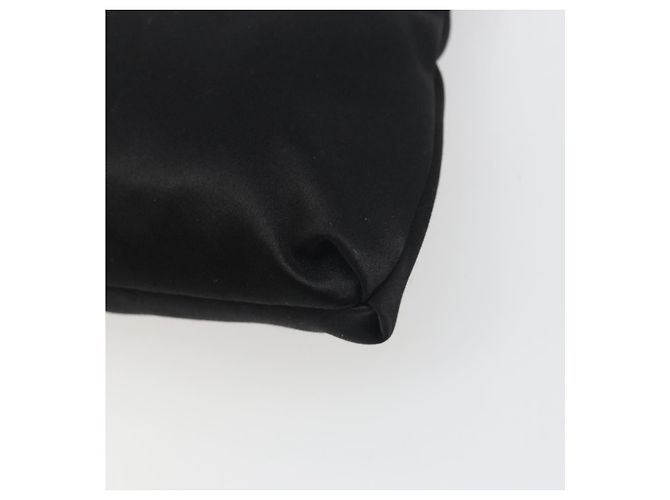 Borsa a tracolla Salvatore Ferragamo Vala Raso Nero Argento Auth 196662A - vista 16