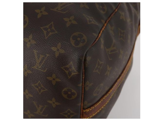 LOUIS VUITTON Monogram Keepall Bandouliere 50 Borsa Boston M41416 LV Auth 193785 Monogramma - vista 15