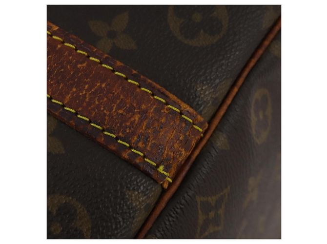 LOUIS VUITTON Monogram Keepall Bandouliere 50 Borsa Boston M41416 LV Auth 193785 Monogramma - vista 19