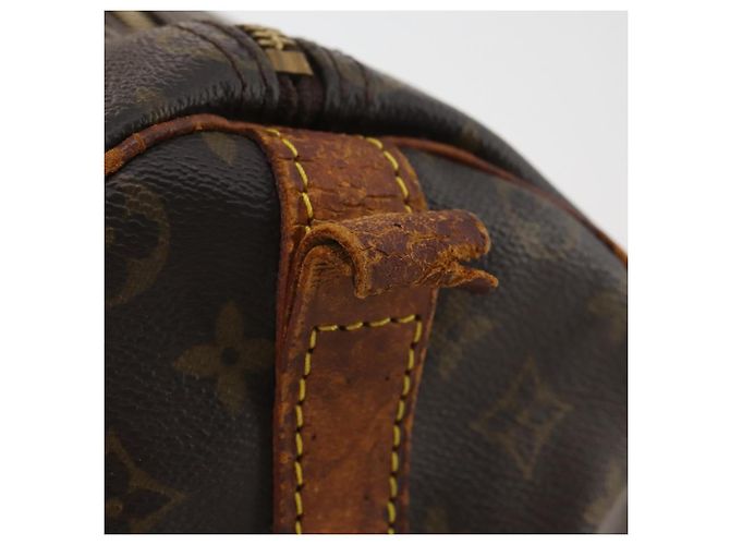 LOUIS VUITTON Monogram Keepall Bandouliere 50 Borsa Boston M41416 LV Auth 193785 Monogramma - vista 4