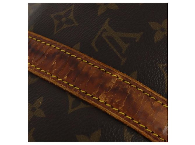LOUIS VUITTON Monogram Keepall Bandouliere 50 Borsa Boston M41416 LV Auth 193785 Monogramma - vista 9