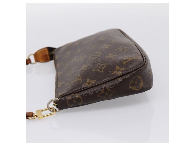 LOUIS VUITTON Monogram Pochette Accessoires Pouch M51980 LV Auth 197579 Monogramma - vista 3