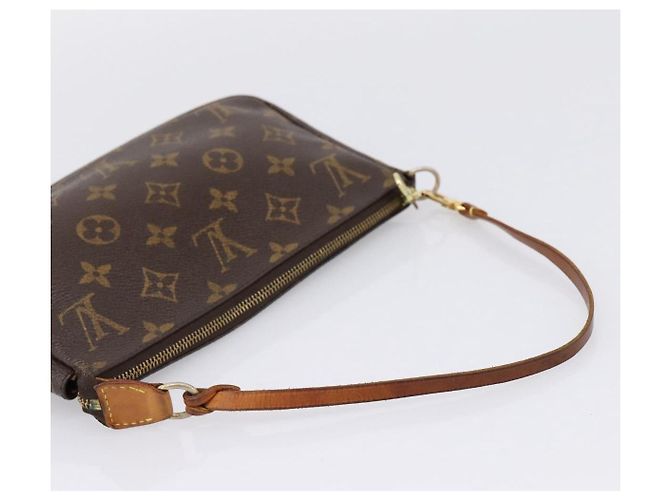 LOUIS VUITTON Monogram Pochette Accessoires Pouch M51980 LV Auth 197579 Monogramma - vista 7