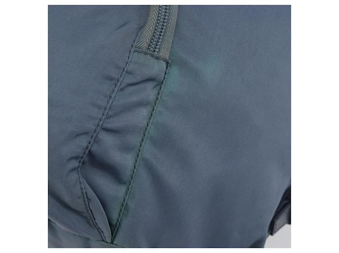 PRADA Rucksack Nylon Hellblau Silber Auth 192533 - Ansicht 10