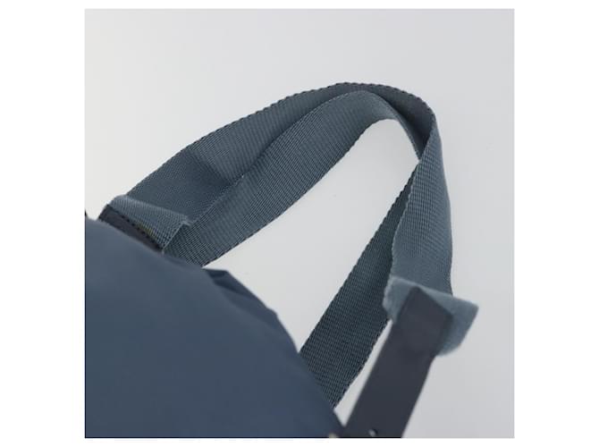 PRADA Rucksack Nylon Hellblau Silber Auth 192533 - Ansicht 15
