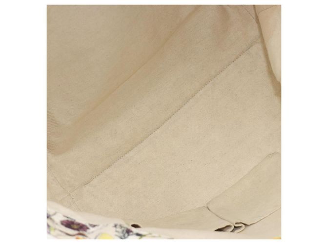 Borsa Tote GUCCI Flora Canvas Multicolor 282439 Auth 197013A Multicolore - vista 11