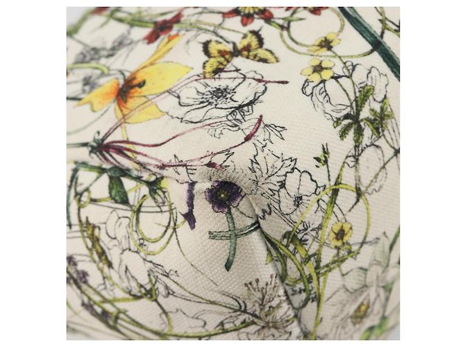 Borsa Tote GUCCI Flora Canvas Multicolor 282439 Auth 197013A Multicolore - vista 14