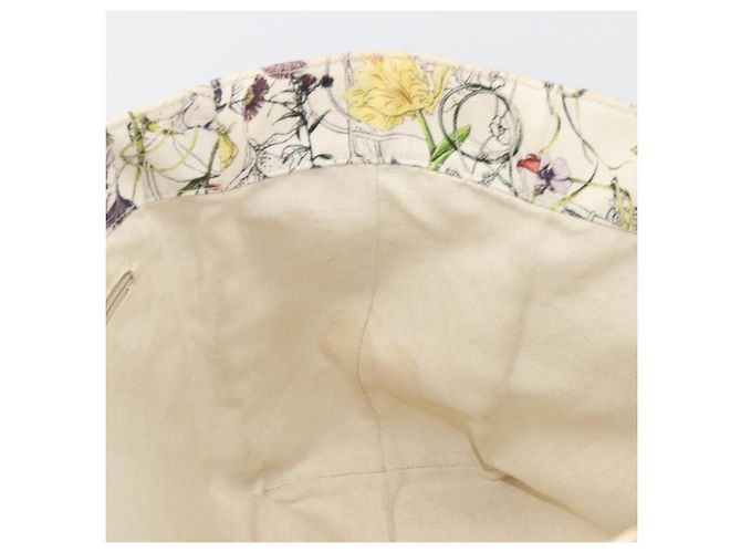 Borsa Tote GUCCI Flora Canvas Multicolor 282439 Auth 197013A Multicolore - vista 18