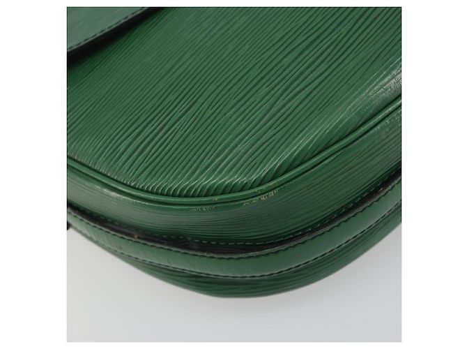 Borsa a tracolla LOUIS VUITTON Epi Jeune Fille MM Verde M52154 LV Auth 197191 - vista 15