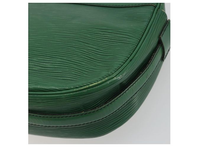 Borsa a tracolla LOUIS VUITTON Epi Jeune Fille MM Verde M52154 LV Auth 197191 - vista 16