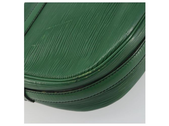 Borsa a tracolla LOUIS VUITTON Epi Jeune Fille MM Verde M52154 LV Auth 197191 - vista 17
