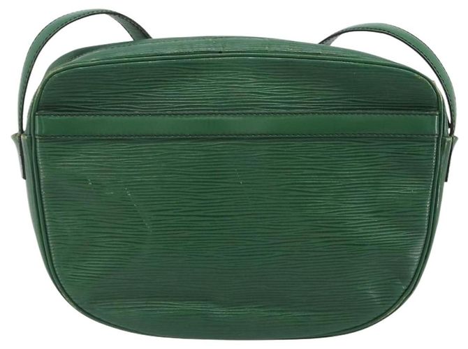 Borsa a tracolla LOUIS VUITTON Epi Jeune Fille MM Verde M52154 LV Auth 197191 - vista 2