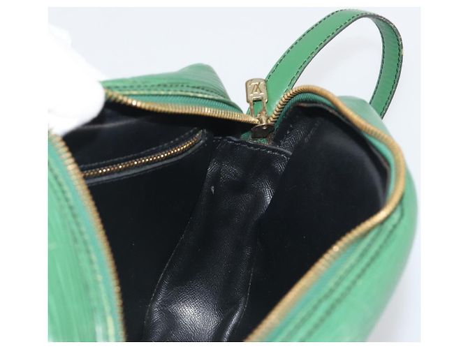 Borsa a tracolla LOUIS VUITTON Epi Jeune Fille MM Verde M52154 LV Auth 197191 - vista 21