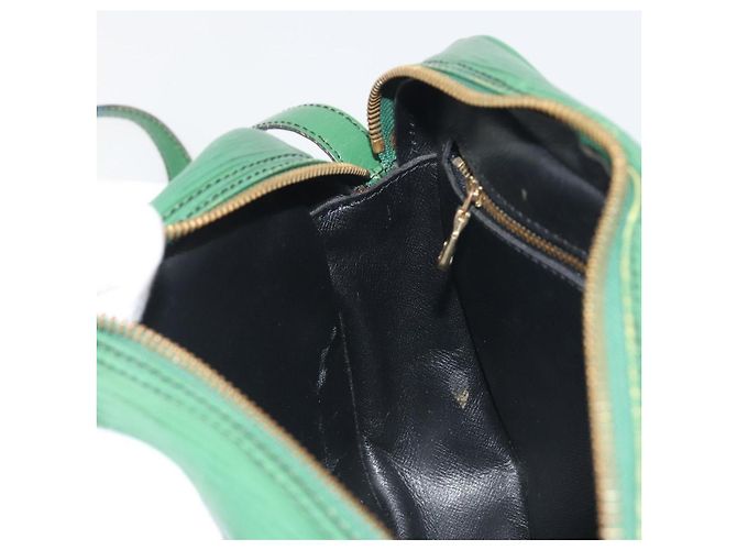 Borsa a tracolla LOUIS VUITTON Epi Jeune Fille MM Verde M52154 LV Auth 197191 - vista 22