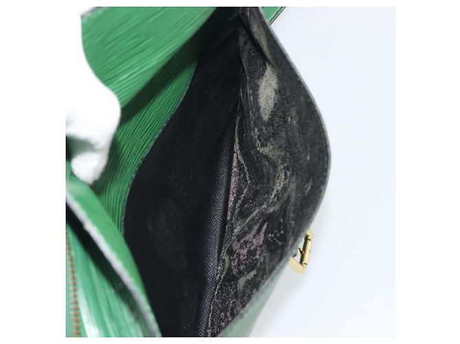 Borsa a tracolla LOUIS VUITTON Epi Jeune Fille MM Verde M52154 LV Auth 197191 - vista 24