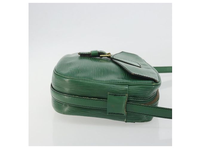 Borsa a tracolla LOUIS VUITTON Epi Jeune Fille MM Verde M52154 LV Auth 197191 - vista 3