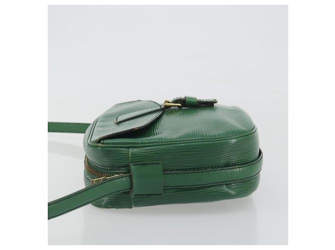 Borsa a tracolla LOUIS VUITTON Epi Jeune Fille MM Verde M52154 LV Auth 197191 - vista 4