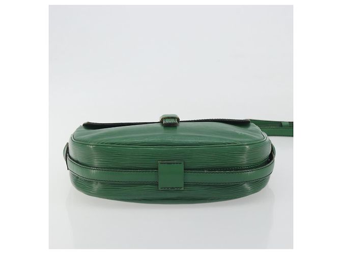 Borsa a tracolla LOUIS VUITTON Epi Jeune Fille MM Verde M52154 LV Auth 197191 - vista 5