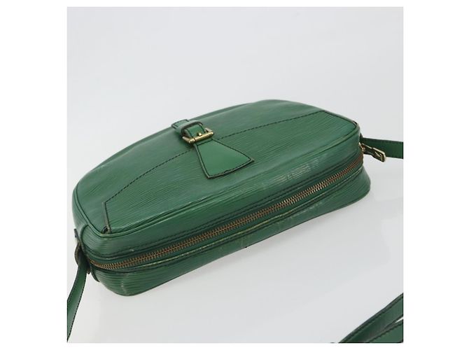 Borsa a tracolla LOUIS VUITTON Epi Jeune Fille MM Verde M52154 LV Auth 197191 - vista 6