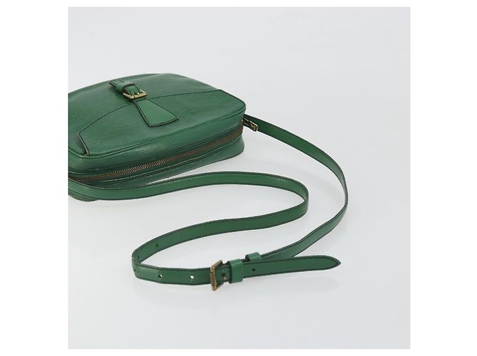 Borsa a tracolla LOUIS VUITTON Epi Jeune Fille MM Verde M52154 LV Auth 197191 - vista 7
