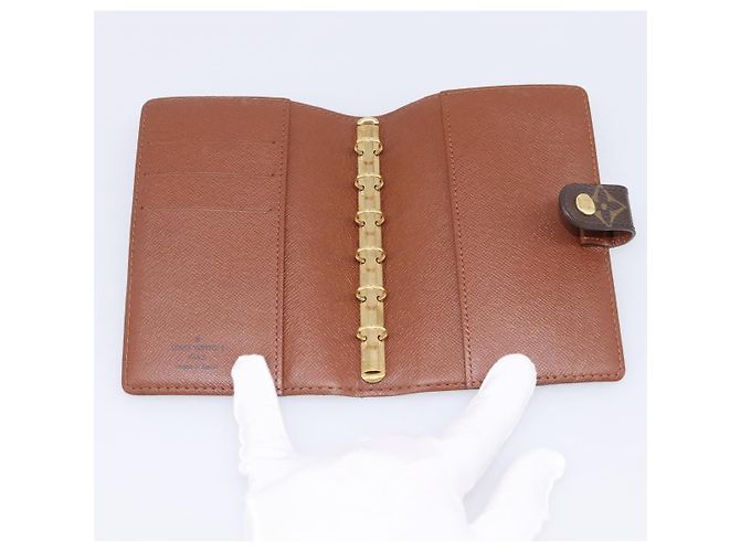 LOUIS VUITTON Monogram Agenda PM Day Planner Cover R20005 LV Auth am12435V Monograma - vista 8