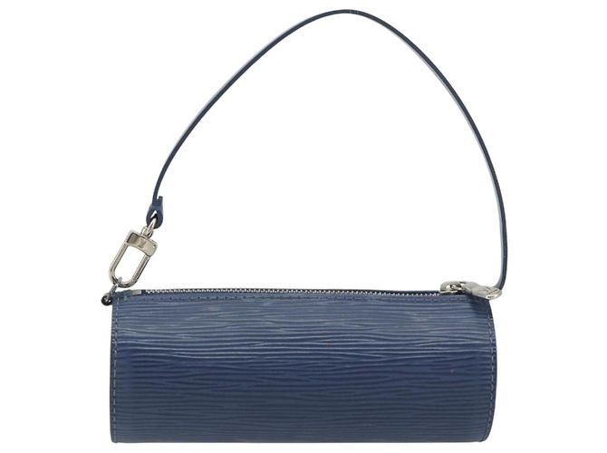 LOUIS VUITTON Epi Soufflot Pouch Safir LV Auth 194689A - vista 2